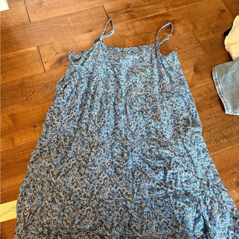 Old Navy Blue Floral Dress